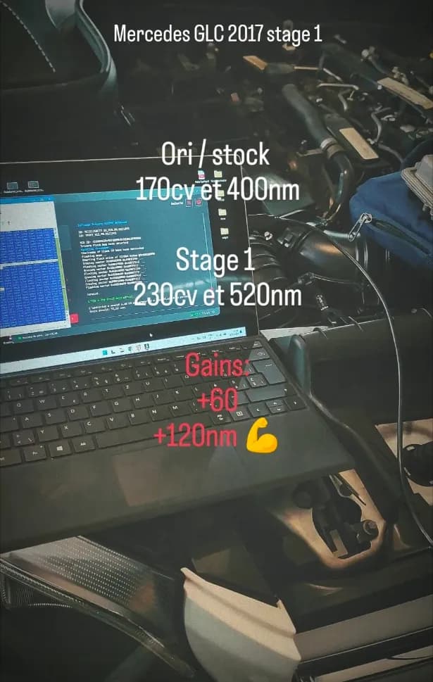 Mercedes GLC 220d — Stage 1