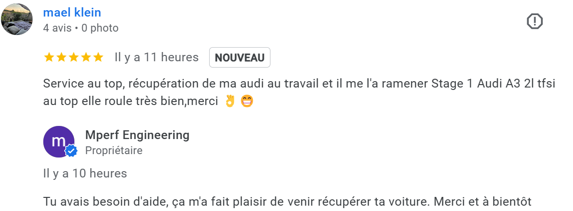 Avis Client 2